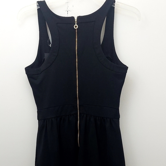 Cynthia Rowley Women's Size Small Dress Skater Basic Little Black Fit Flare - Picture 7 of 14